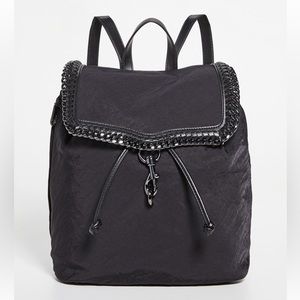 Rebecca Minkoff Nylon Woven Chain Backpack